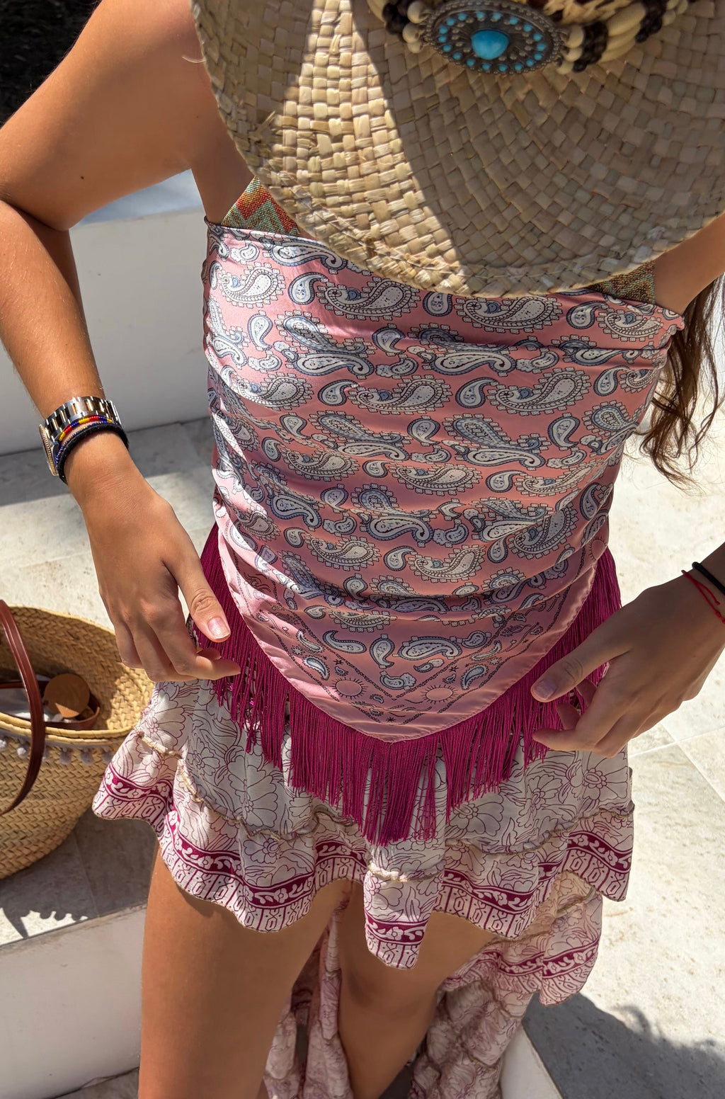 Las dalias scarf