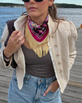 Buganvilla limón scarf